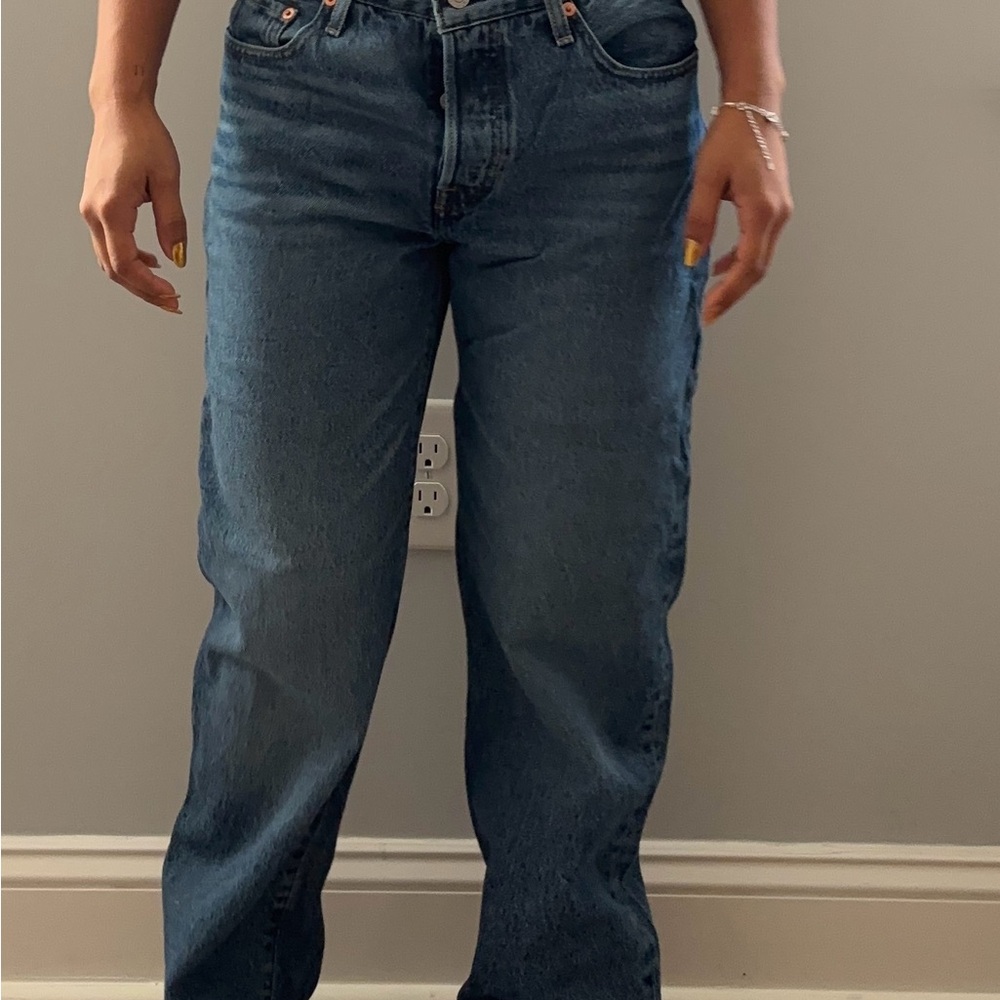 Levi's Women's Straight Leg 90's Blue Jeans